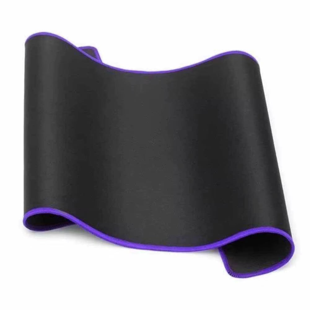 Computer Mouse Pad Gaming Mousepad Large Mouse Cushion XXL XL for PC Gamers Desk Mause Mat Black Big Size Durable Keyboard Pad