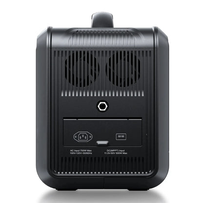 [UK Direct]  HS1200 1200W/960Wh Portable Power Station Solar Generator Lifepo4 Battery Generator Fully Charged 1.5 Hours Pure Sine Wave AC Outlet for UPS Outdoor Camping RV Emergency Home Backup UK Plug